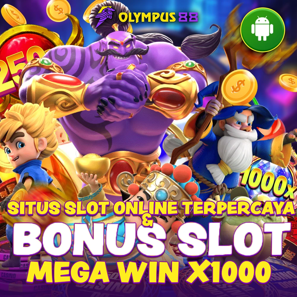 OLYMPUS88 | Situs Judi Resmi APK Slot Online Terpercaya & Bonus Slot Mega Win x1000